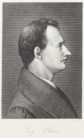 Bildnis August Graf von Platen