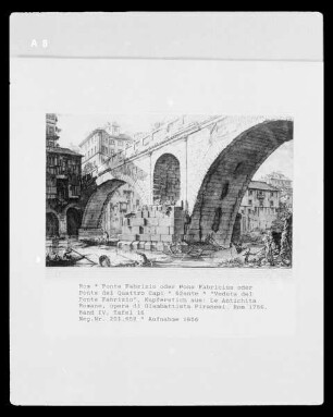 Ponte Fabricio in Rom