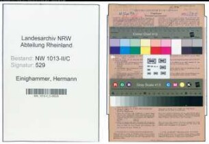 Entnazifizierung Hermann Einighammer , geb. 21.02.1887 (Gastwirt)