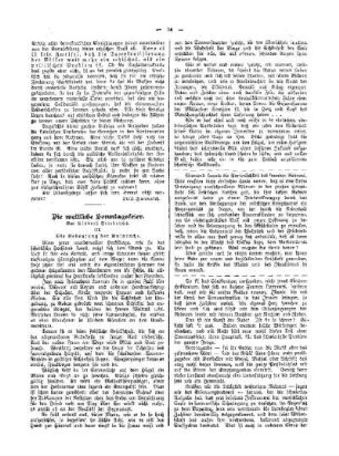 Die weltliche Sonntagsfeier
