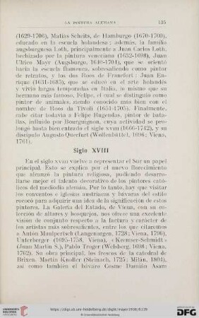 V. Siglo XVIII
