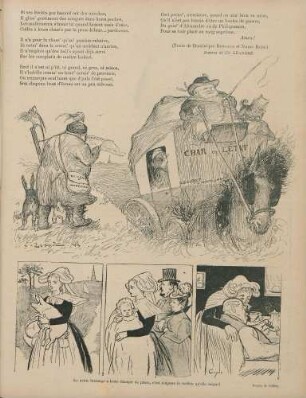 Strophese en l'honneur d'Emile; La petite bretonne a beau changer de place, c'est toujours le cochon qu'elle soigne!