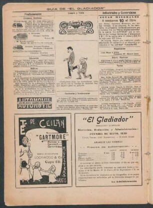 Guia de "El Gladiador"