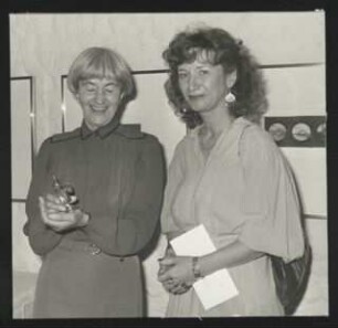 Zitronenjettegewinnerinnen 1985 und 1986, Paula Fietzke und Hannelore-Maria Avci
