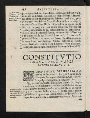 48-65, No. 2: Ordnung und Delaratio könig Sigmunds