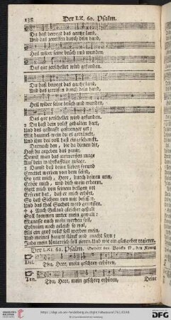 (Der LXI. 61. Psalm - Der LXX. 70. Psalm)