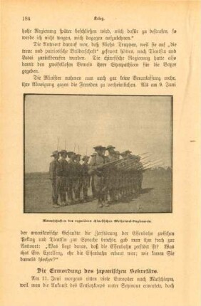 Die Ermordung des japanischen Sekretärs