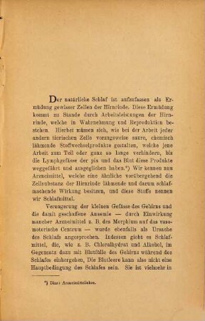 Die Wirkung des Sulfonal