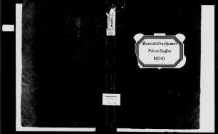 Bruchhausen, katholische Gemeinde: Heiratsbuch 1817-1869