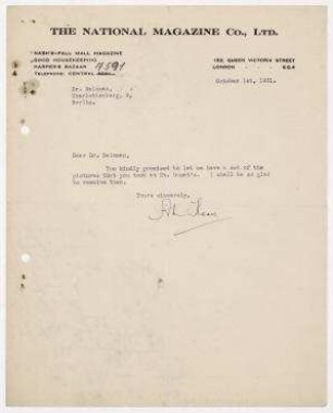 The National Magazine Co., Ltd. an Erich Salomon
