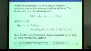 Analyzing Hamiltonian spectral problems via the Krein matrix