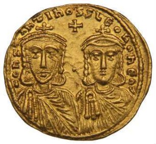 Byzanz: Constantinus V. mit Leo IV. und III.