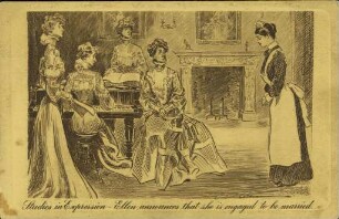 Studies in Expression - Ellen announces that she is engaged to be married.