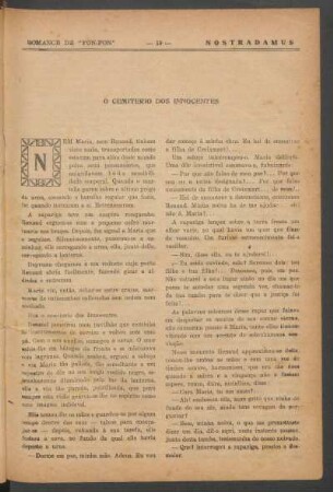 O cemitério dos innocentes