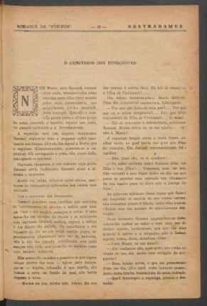 O cemitério dos innocentes