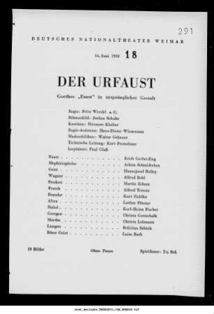 Der Urfaust