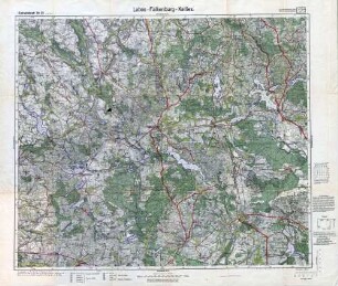 Reichskarte: Einheitsblatt 39 (1cm-Karte) Labes-Falkenburg-Kallies