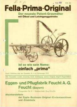 Landwirtschaftliche Maschinen und Geräte