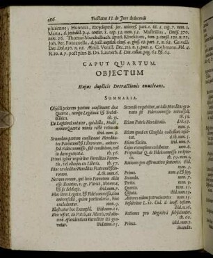 Caput Quartum. Objectum Hujus duplicis Detractionis enucleans.
