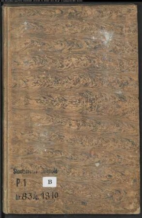 Zivilstandsregister der evangelischen Gemeinde Brockhagen, Kreis Halle (GHT 1810) (Gemeinde: Evangelische Gemeinde Brockhagen)