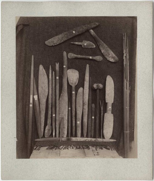 Wooden objects from the Macedo Collection