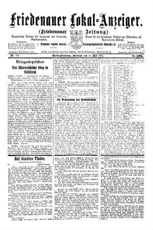 Nr. 116, 17.05.1916