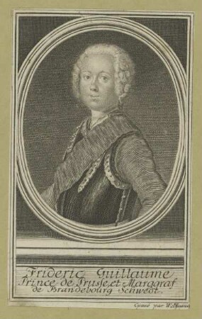 Bildnis des Friedrich Wilhelm von Brandenburg-Schwedt
