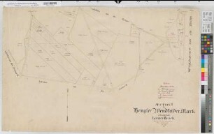 Stadtlohn (Stadtlohn), Teilung der Hengeler und Wendfelder Mark, Sektion 2 Brouillonkarte Lohner Bruch