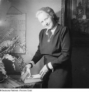 Porträt von Käthe Heidenberger