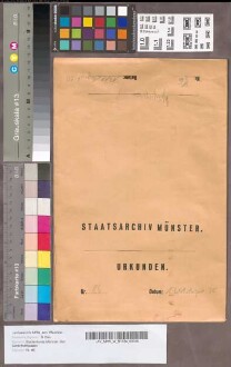 Papst Clemens (Clemens XI. Papst (1700-1721)) übermittelt dem Domkapitel in Hildesheim durch Magister Franziskus Columninus seinen Gruß und verleiht aufgrund des ihm im päpstlichen Monat zustehenden Besetzungsrechts Johann Friedrich Adolf von Hörde (Johann Friedrich Adolf von Hörde(+ 1761), Weihbischof von Osnabrück (1719-1761)(Schönholthausen. Ein altes Pfarrdorf ..., S. 480-482)) ein Kanonikat im Domkapitel. Unterschriften: B. de Bernardinis, I. Piccionus, Ph. Capellus. (tertio calendas Septembris).