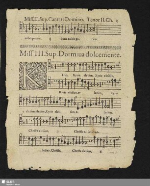 [Tenor II. Chori]