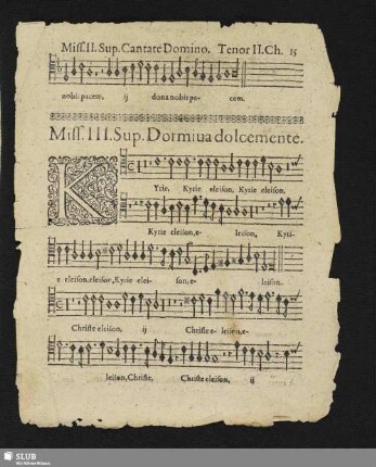 [Tenor II. Chori]