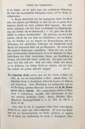 133-134 [Rezension] Die katholische Kirche in Deutschland