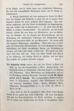133-134 [Rezension] Die katholische Kirche in Deutschland