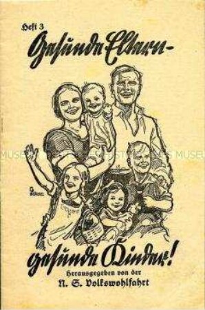 Nationalsozialistische Propagandaschrift über die Gesundheit in der Familie