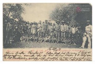 Aus unseren Colonien D.S.W. Afrika - Kriegsgefangene Hottentotten