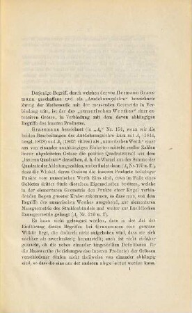 Über die Massbestimmung extensiver Grössen