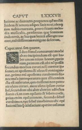 Caput xxxi. fen quartae,