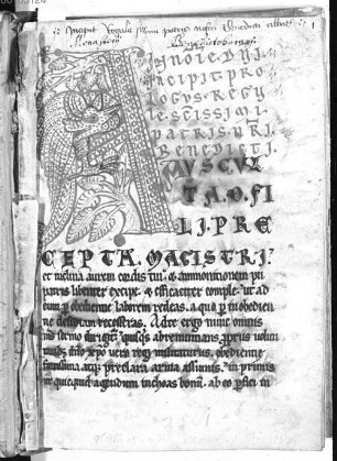 Regula S. Benedicti - BSB Clm 4583