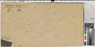Haltern (Haltern), Umlegung Lavesum II, 1. Schätzungsriß Haltern Flur 17