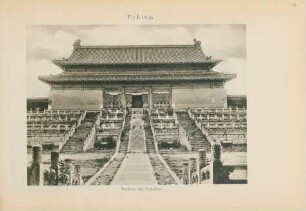 Peking. Nordseite der Pachotien