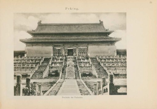 Peking. Nordseite der Pachotien