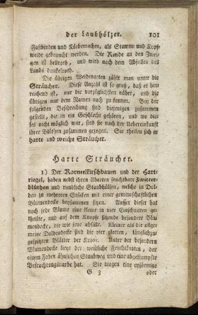 Harte Sträucher.