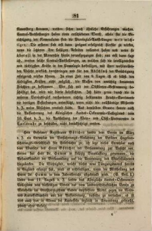 Jahresbericht und Mittheilungen des Gartenbau-Vereins für Neuvorpommern und Rügen. 9. 1854