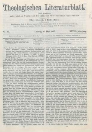 233-235 [Rezension] Die apostolischen Väter