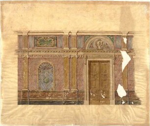Dolmetsch, Heinrich; Wandgliederung - Ansicht