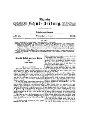 Friedrich Fröbel und seine Schule : (Fortsetzung statt Schluß)
