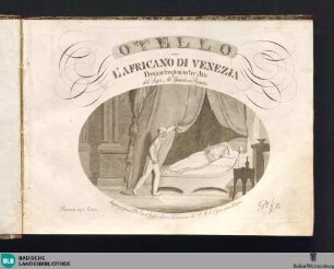 Otello ossia l'africano di Venezia : drama tragico in tre atti