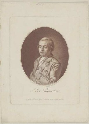 Bildnis des J. G. Naumann