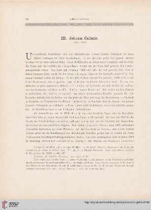 III: Johann Casimir. (1583-1592.)